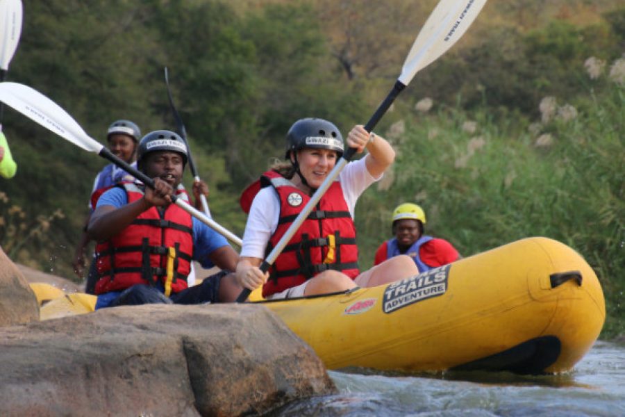 Half-day White-Water Rafting in eSwatini